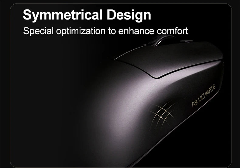 ATK Dragonfly A9 Ultimate Ασύρματο Gaming Ποντίκι A9 Air PAW3950 Εξαιρετικά Ελαφρύ Εργονομικό Ποντίκι e-sports για Gamer FPS CSGO A9 Ultra