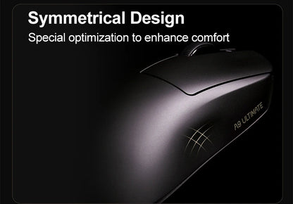 ATK Dragonfly A9 Ultimate Ασύρματο Gaming Ποντίκι A9 Air PAW3950 Εξαιρετικά Ελαφρύ Εργονομικό Ποντίκι e-sports για Gamer FPS CSGO A9 Ultra