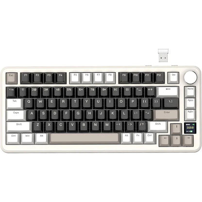 ATTACK SHARK X85/X85Pro Wireless Mechanical Keyboard 75% 82 Keys Tri-Mode Bluetooth Wired RGB Hot Swap Gasket Knob Large battery