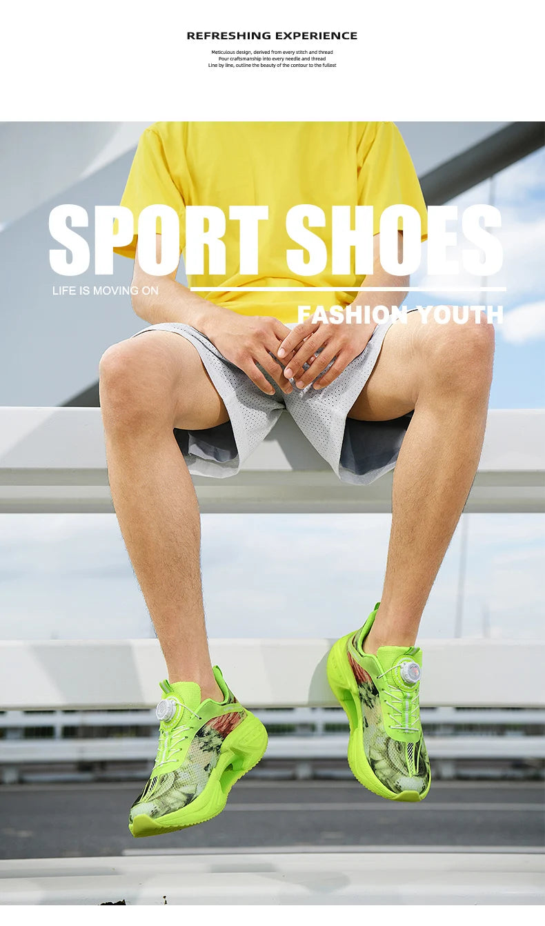 Running Shoes Training Speciality Marathon Men Sports Breathable Lightweight Women's Comfortable Nonskid Leisure Sneakers