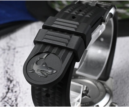 San Martin Official 40mm 62mas V3 Diver Watch For Men Kanagawa Surfing Dial NH35 Automatic Mechanical 20Bar Rubber Strap SN0007