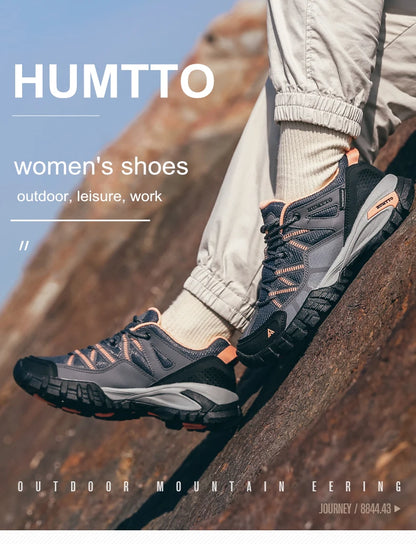HUMTTO planinarske cipele za žene, otporne na habanje, ženske sportske cipele za vanjske aktivnosti, tenisice na vezanje za penjanje i trekking, model 110609B