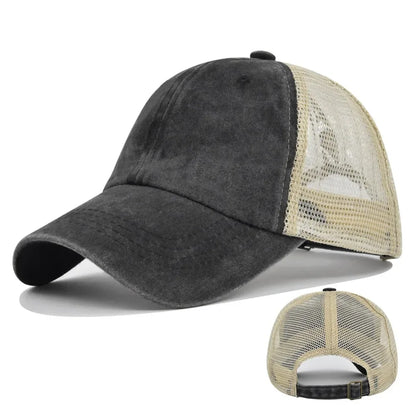 Printed personalized logo Baseball cap Summer cap Adult mesh cap Mesh cap Solid cap unisgender shade Spring Fall cap Hip Hop fit