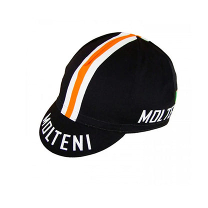 Retro Team Molteni Radmütze – atmungsaktiv, Sonnenschutz, Outdoor-Sportmütze, Unisex