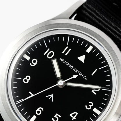 Militado ML14 Limited Edition Quartz Watch VH31 Sweep Second Quartz Movement Watch Sapphire Crystal BGW9 C3 Luminous Men's Watch
