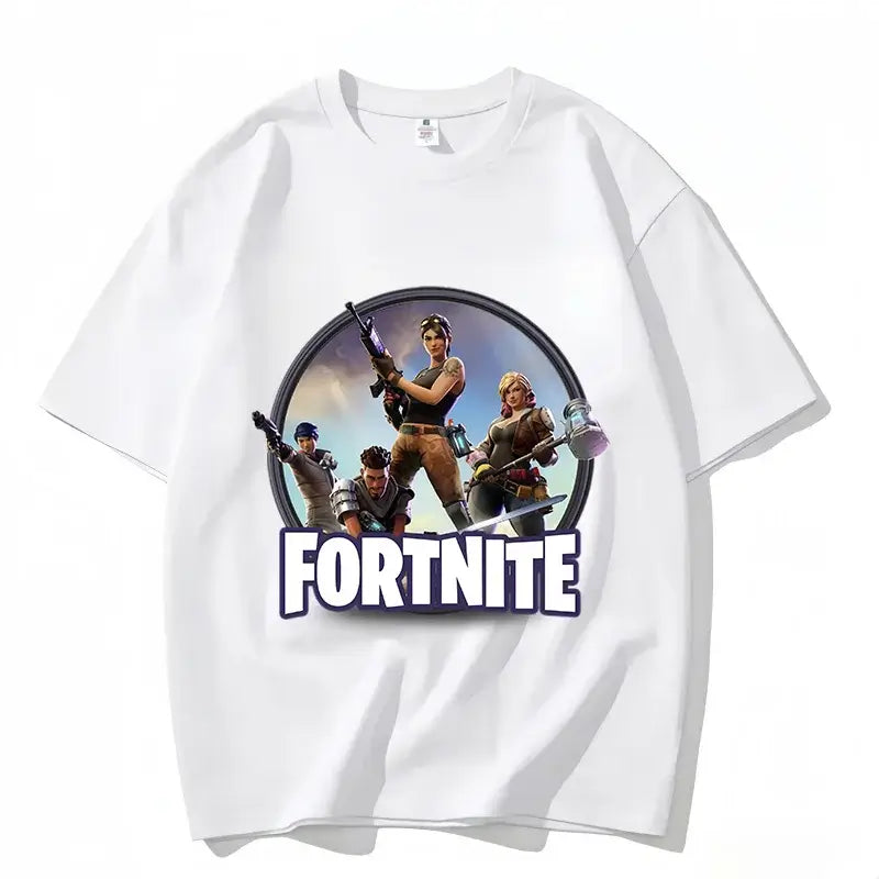 Fortnite majica s okruglim izrezom, uniseks za odrasle, gaming plesna moda, nova, od čistog pamuka, kratkih rukava, savršena za ležerno nošenje i odmor
