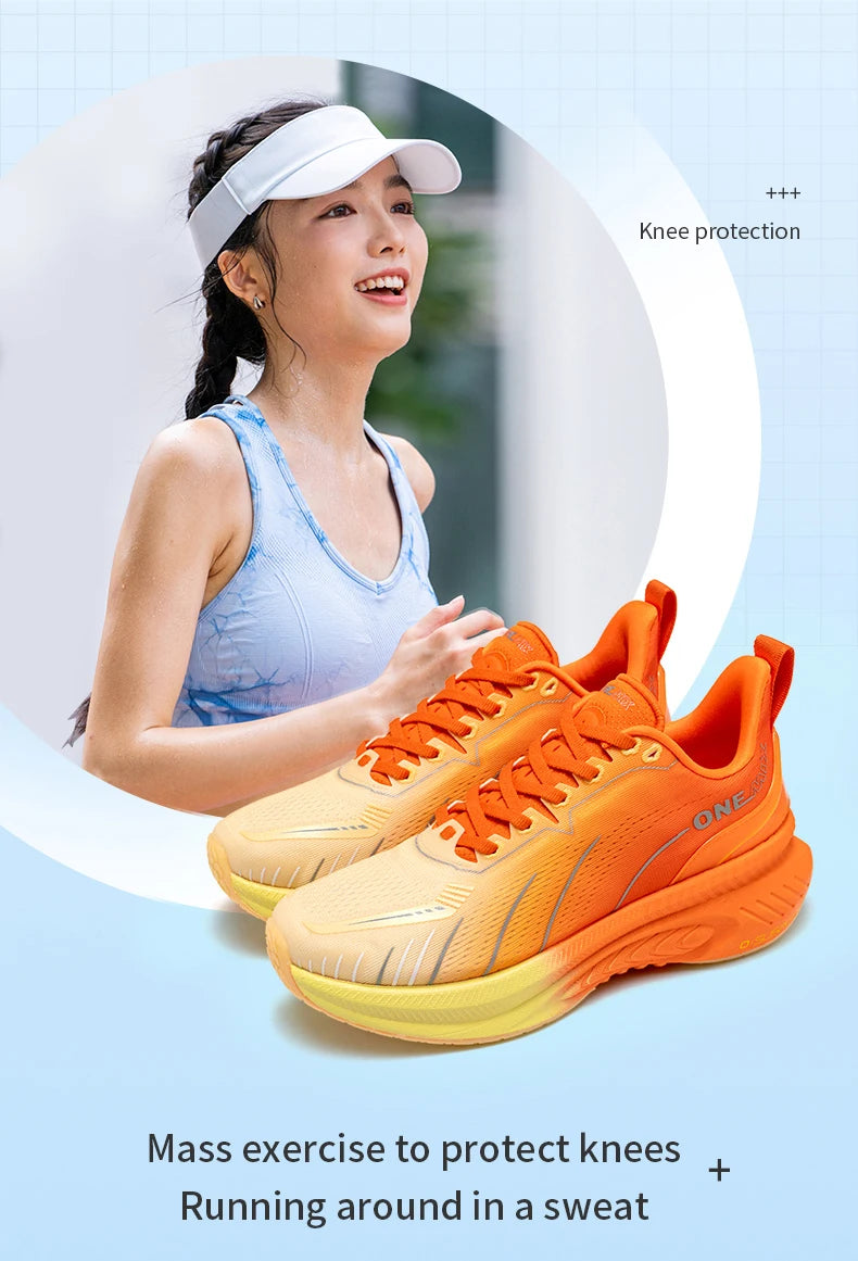 ONEMIX: nuevas zapatillas de running con amortiguación para hombre, adecuadas para corredores intensivos; zapatillas deportivas con cordones para mujer; zapatillas deportivas antideslizantes para hombre, para uso al aire libre.