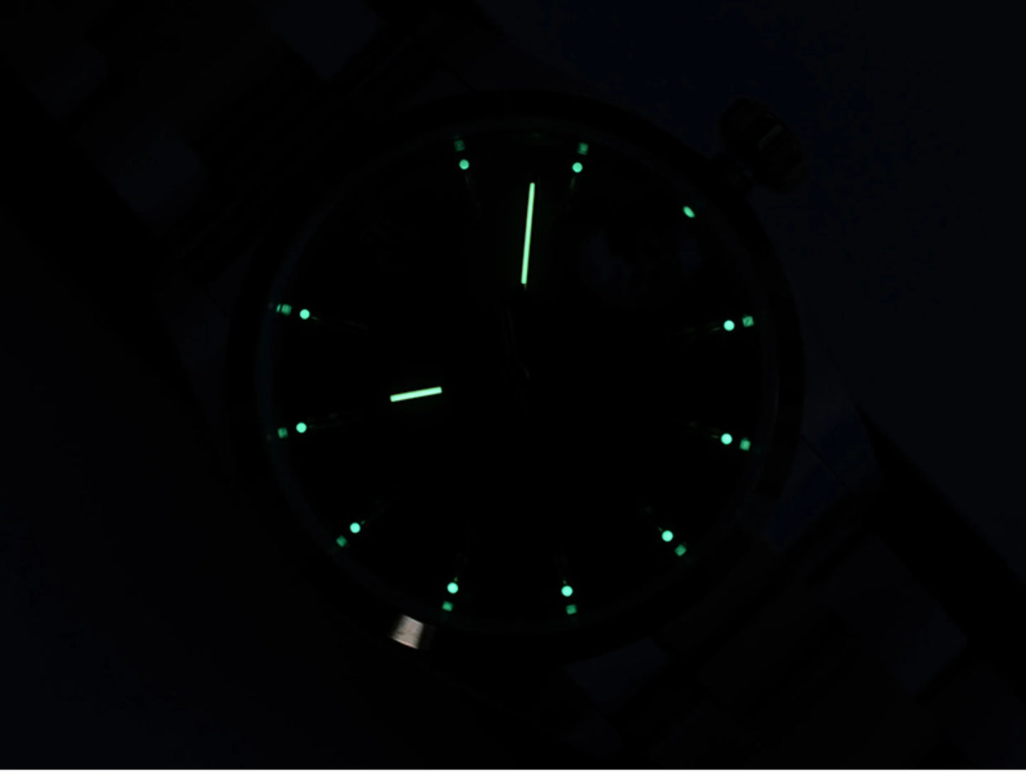 Baltany Men Automatic Watch 36MM Mechaical Wristwatch Bubble Sapphire 10ATM Waterproof C3 Luminous NH35