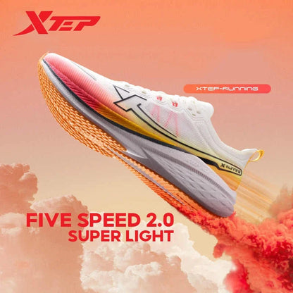 Xtep Five Speed 2.0 Ανδρικά Παπούτσια Τρεξίματος Φθινοπωρινά Άνετα Αθλητικά Παπούτσια Jogging με Αντικραδασμική Προστασία Sneakers 876319110001