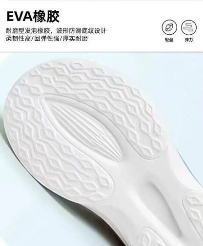 Breathable Mesh Men's Lightweight Casual Sneakers Non-Slip Soft Sole Running Shoes for Spring and Summer