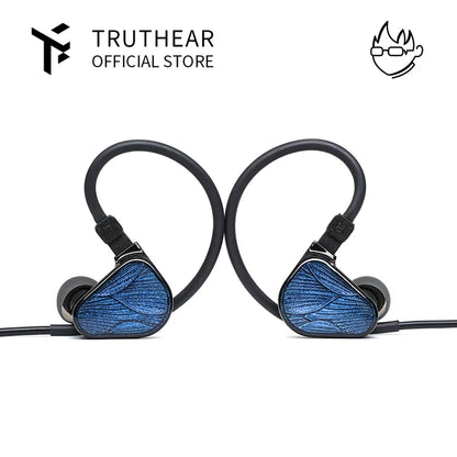 TRUTHEAR Zero:BLUE2 Earphone Dual Dynamic Drivers IEMs with Detachable Cable in Ear Headphone 0.78mm 2pin 3.5mm plug
