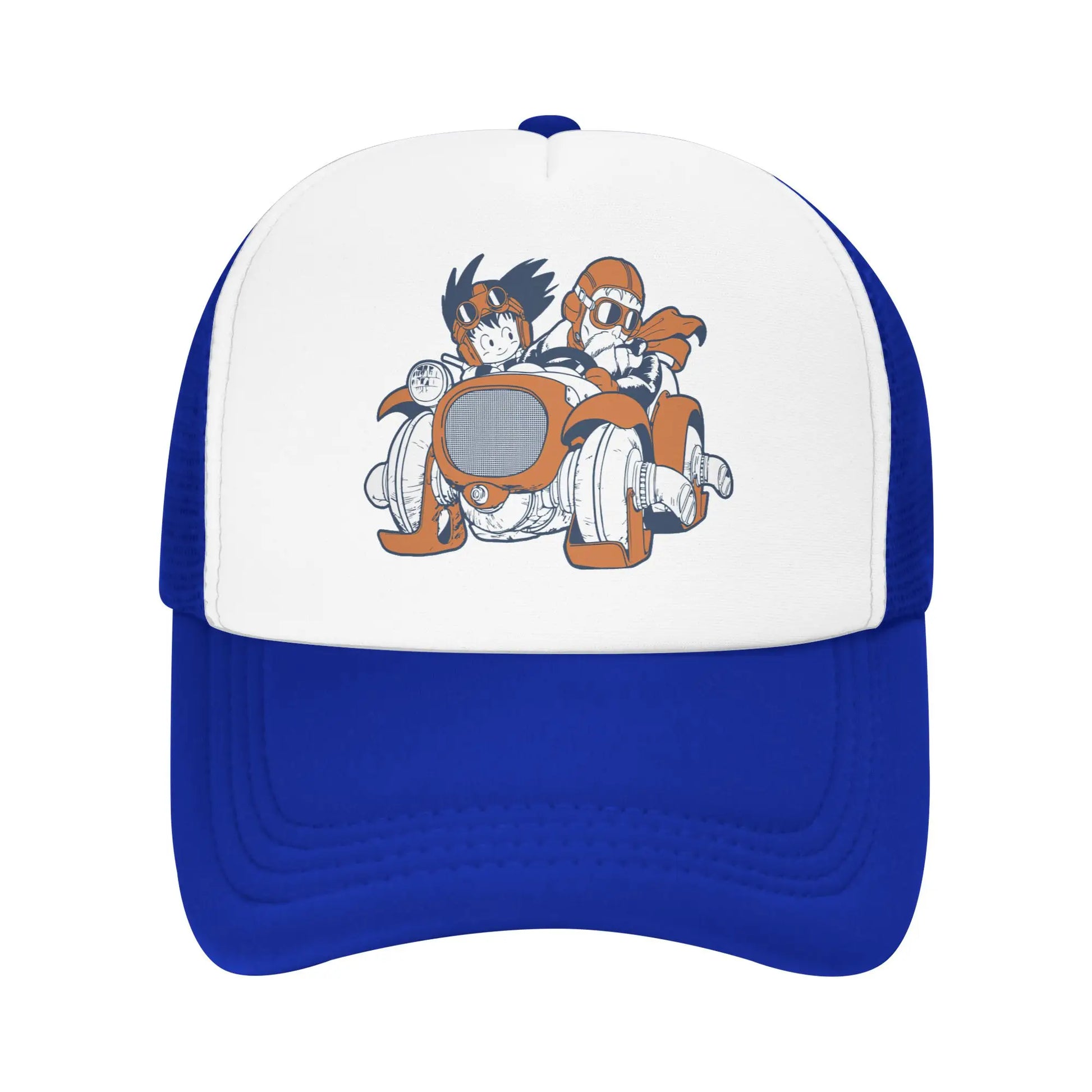 Goku Muten Roshi Dragon Ball Z Baseball Caps Sport Sun Hat Anime DBZ Hats Breathable Polyester Trucker Cap Summer Trucker Caps, Produit gaming premium Fraquane