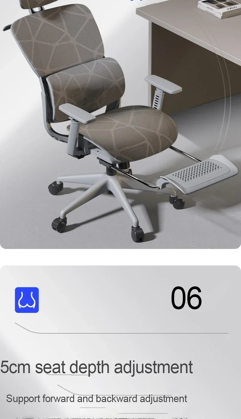 Gaming Chair Adjustable Relax Ergonomic Office Chair Study Long Sitting Cadeira Silla Gamer Office Supplies Daily Necessities