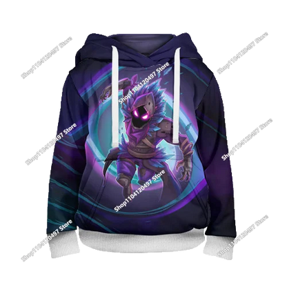 2025 New Fortnite 3D Printed Unisex Hoodie Casual Coat Game Peripheral Cosplay Children Clothing Gifts