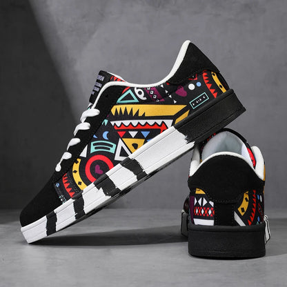 YRZL Παπούτσια Skateboard Ανδρικά Canvas Sneakers Casual Αναπνέοντα Παπούτσια Περπατήματος Ελαφριά Επίπεδα Παπούτσια για Άνδρες Street Trend Αθλητικό Παπούτσι
