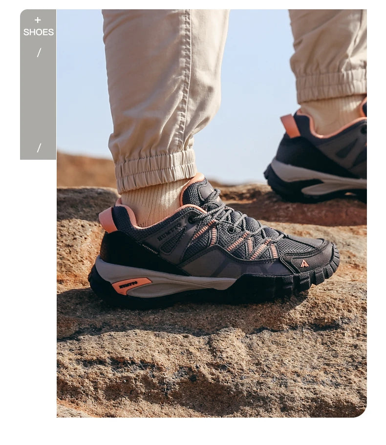 HUMTTO planinarske cipele za žene, otporne na habanje, ženske sportske cipele za vanjske aktivnosti, tenisice na vezanje za penjanje i trekking, model 110609B