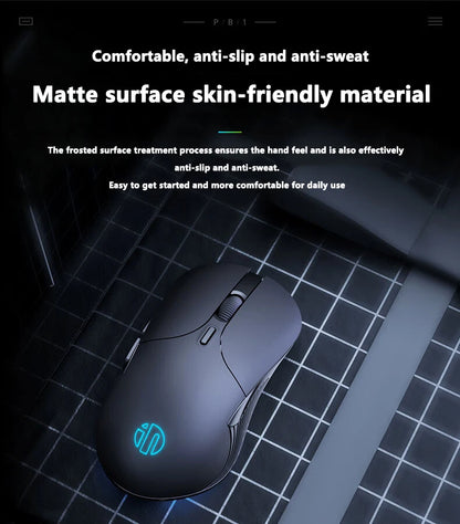 INPHIC B1 USB Wired Mouse, Silent Office Gaming Mouse for PC and Laptops