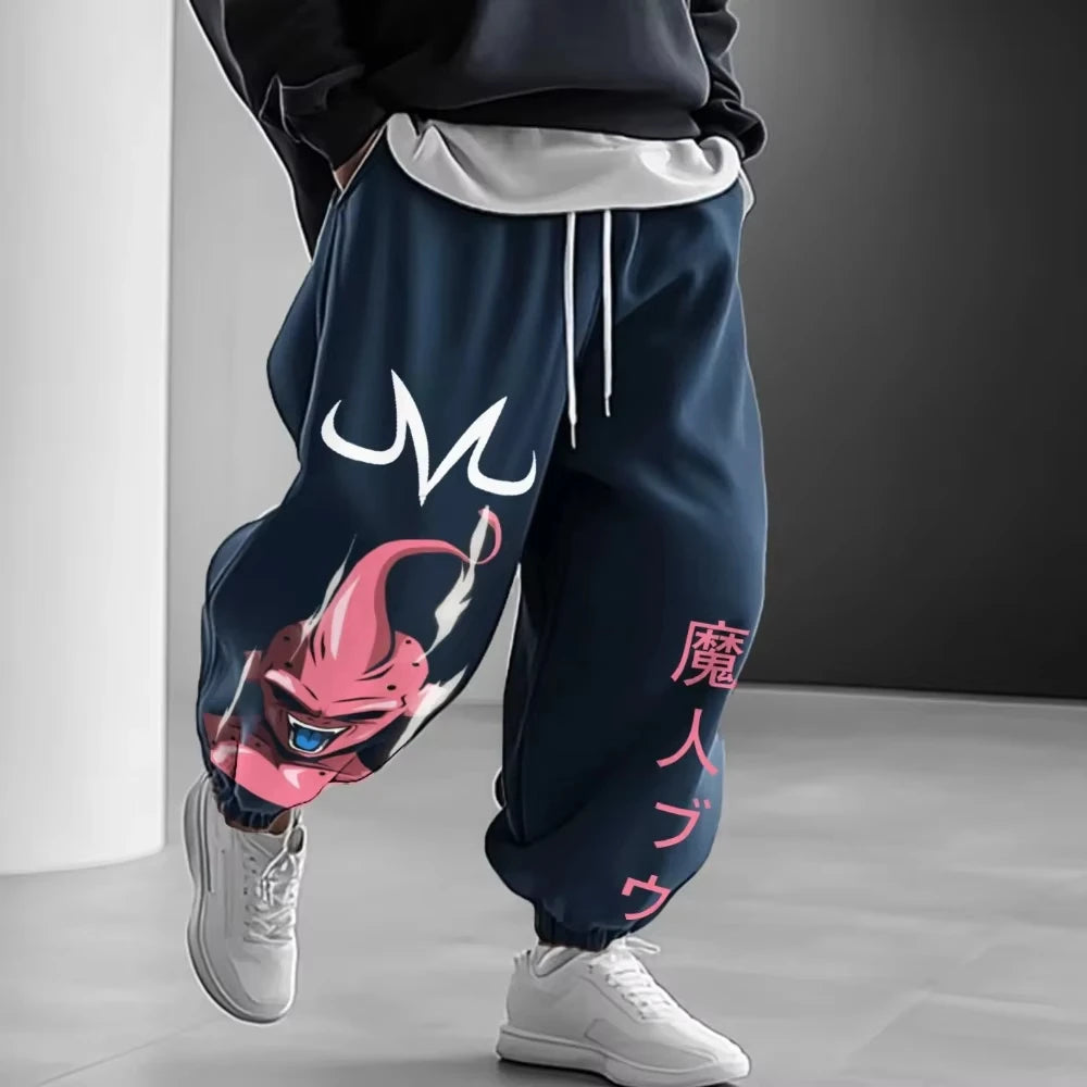 Dragon Ball Men's Pants Sportswear Broly Spring Autumn and Winter Japan Anime Jogger Pants Y2k Harajuku Fashion Cotton Trousers