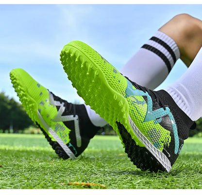 Scarpe da calcio TF da uomo, professionali e confortevoli, di alta qualità, scarpe da calcetto da uomo per adulti, casual e ultraleggere