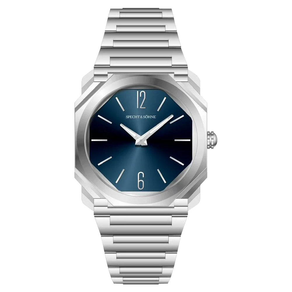 2026 New Fashion 38MM Specht & Söhne Ultrathin Quartz Watch For Men 316L Stainless Steel Watches Sapphire Crystal 50M Waterproof