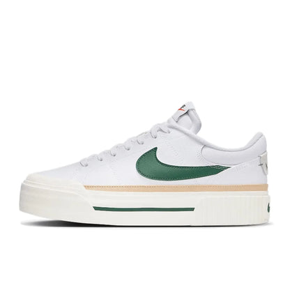 Nike Court Legacy Lift Elevated Sole Design Comfortable Anti-Slip Cushioned Durable Athletic Shoes DM7590-111