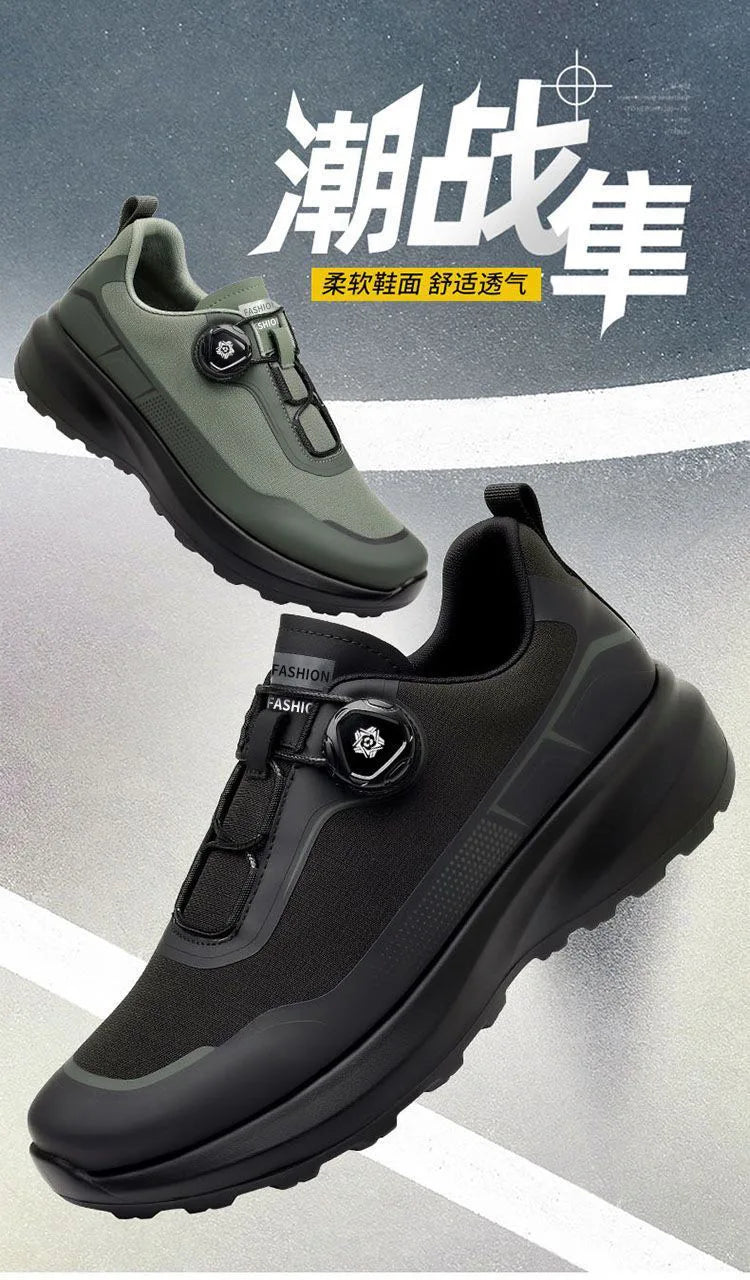 Zapatillas deportivas de hombre para exterior, novedad de primavera y verano, zapatillas deportivas con suela gruesa, zapatillas de senderismo para hombre, zapatillas informales para hombre