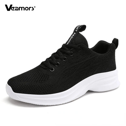 Zapatillas de running para mujer, zapatillas deportivas informales transpirables, ligeras, para gimnasio y deporte al aire libre, cómodas