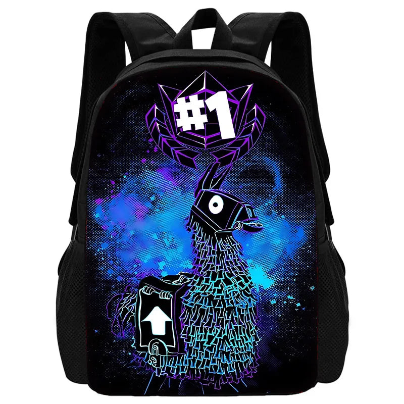 New Game Fortnite Child School Backpack with Shoulder Bag and Pencil Bags, School Bags for Boys and Girls, Best Gift