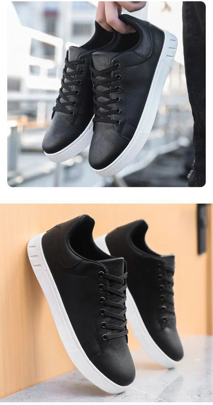 2026 Men's Shoes New Style Four Seasons Fashionable Versatile Soft Bottom White Casual Shoes Breathable Summer Zapatillas Hombre