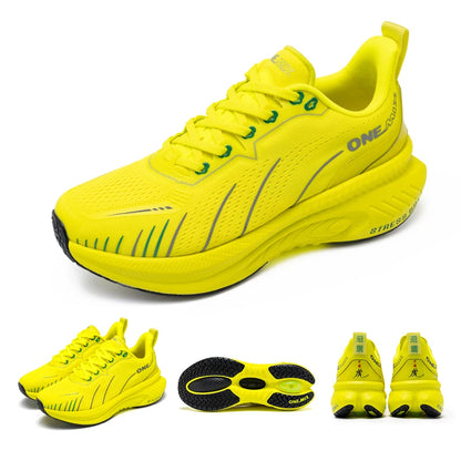 ONEMIX: nuevas zapatillas de running con amortiguación para hombre, adecuadas para corredores intensivos; zapatillas deportivas con cordones para mujer; zapatillas deportivas antideslizantes para hombre, para uso al aire libre.