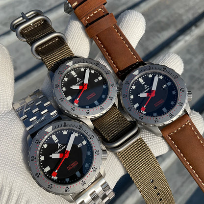 STEELFLIER Official SF752 Fashion Mechanical Wristwatch NH35 Movement Super BGW9 Luminous 20Bar Waterproof Luxury Dive Watches