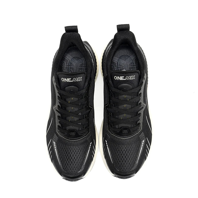 ONEMIX: nuevas zapatillas de running con amortiguación para hombre, adecuadas para corredores intensivos; zapatillas deportivas con cordones para mujer; zapatillas deportivas antideslizantes para hombre, para uso al aire libre.