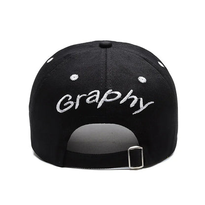 Hat Men'S Hip Hop Baseball Cap Korean Version Ins Tide Brand Summer Letter Embroidered Cap, Sun Protection Hat