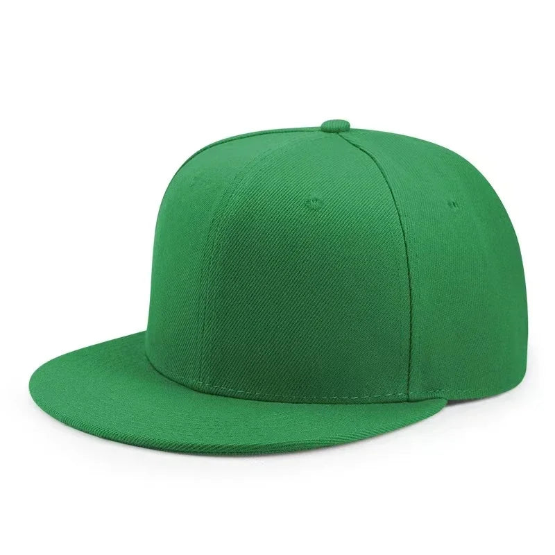Big Bone Man Plus Size Baseballkappen für Erwachsene, flacher Schirm, Hip-Hop-Fitted-Cap, Herren und Damen, große Kappen, Snapback-Cap, Größe 6 3/4 bis 8