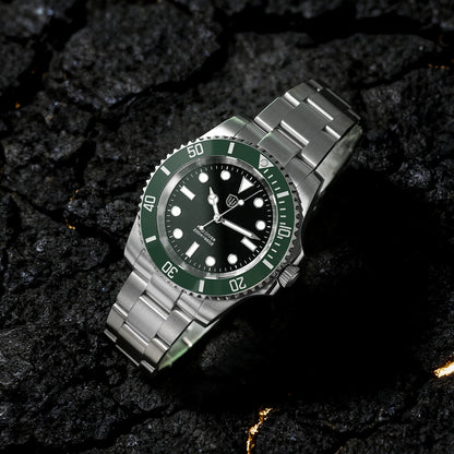 Watchdives WD1680Q V2 VH31 Sweep Second Quartz Watch Ceramic Bezel Ar Sapphire Bgw9 200M Waterproof 316L Wrist Watch Men Watches