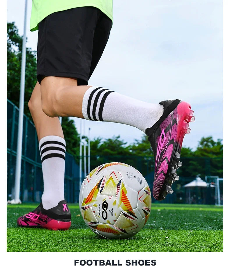 Fodboldstøvler til mænd – Fodboldsko i høj kvalitet – Sneakers – Til kampe – Indendørs – Skridsikre – Græsstøvler – Højt skaft – Futsal – Bestselgere – Udendørs