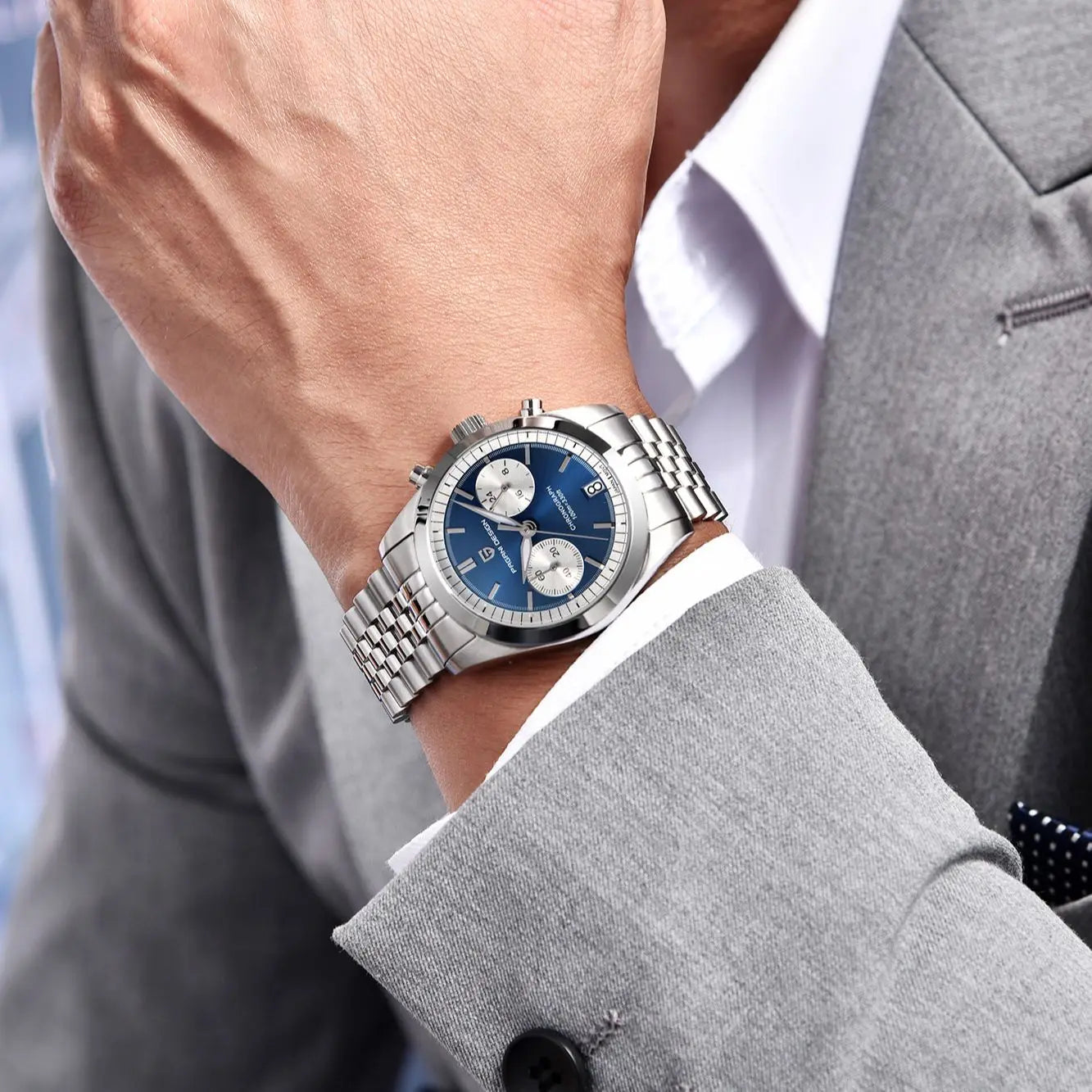 PAGANI DESIGN Pilot Men's Quartz Watches Sports Waterproof Wristwatch Sapphire Automatic Watch Men's Watch PD1775