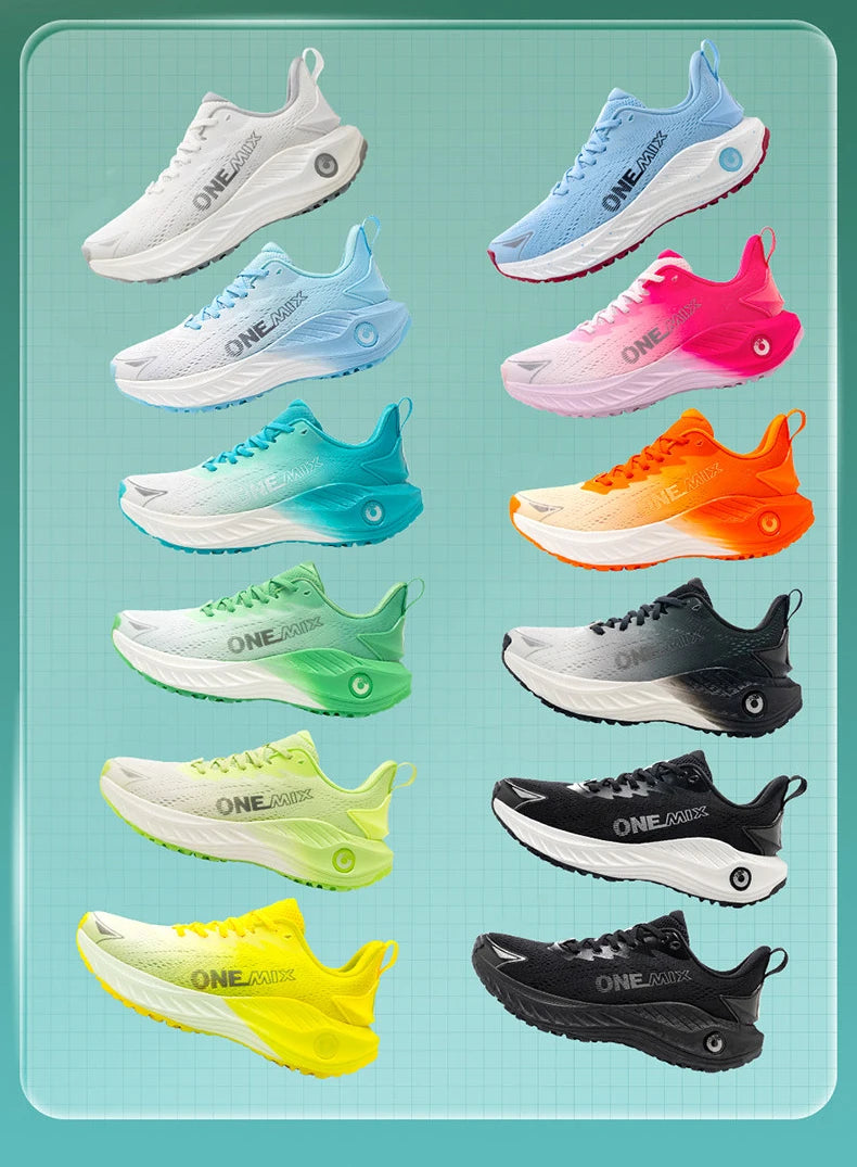 ONEMIX Autumn Sneakers Breathable Jogging Shoes Men Lightweight Women Sport Sneaker Men Gym Shoes Outdoor Male Sports Shoes