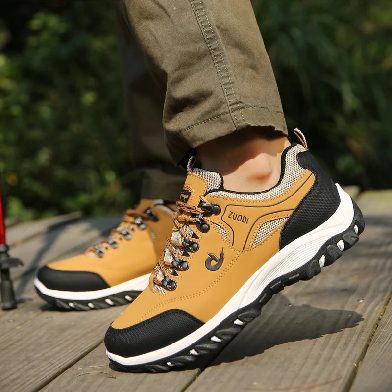 Pantofi casual din piele pentru bărbați, sneakers pentru primăvară, toamnă și iarnă, pantofi sport ușori pentru tenis și mers pe jos