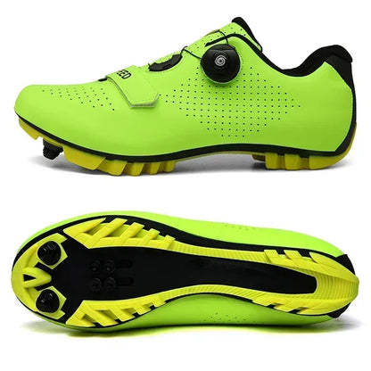 Nauji unisex dviračių sportbačiai su plokštele vyrams ir moterims, skirti plento, kalnų dviračių ir MTB lenktynėms, SPD – Zapatillas Ciclismo MTB