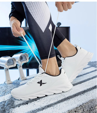 Xtep Running Shoes For Men 2021 Winter Street Casual Men's Sports Shoes Wear-Resistant Support Cushion Sneakers 879419110080