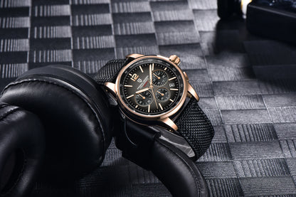PAGANI DESIGN 2025 New Men Quartz Watches VK63 Fashion Casual 100M Water Resistant Sapphire Glass Stainless Steel Watches