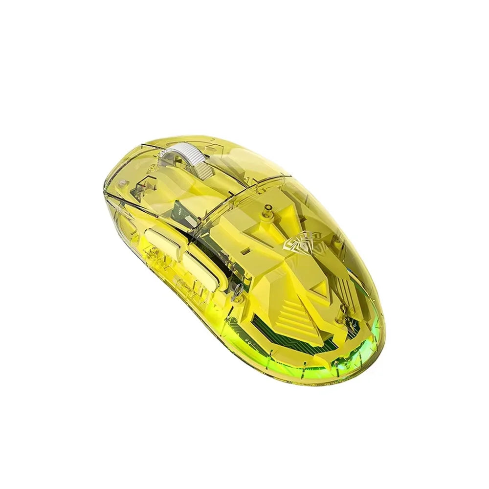 AULA SC660 Wireless Bluetooth Mouse E-sports Mouse Three-Mode Connection Lightweight Mouse Type-C Charging Game Office Girls Boys