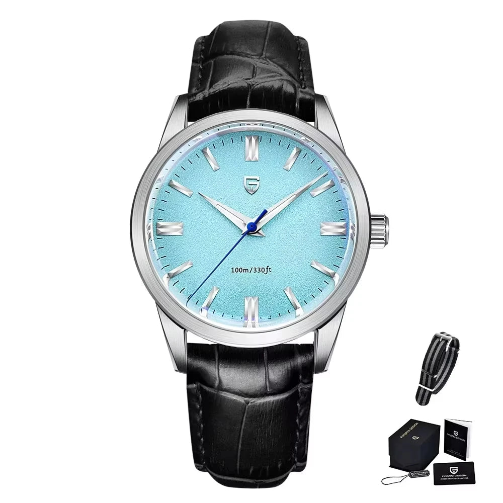 2025 PAGANI DESIGN 38MM Men's Classic Fashion Quartz Watches PD1731 VH31 Mov Stainless Steel Sport Waterproof Clock reloj hombre