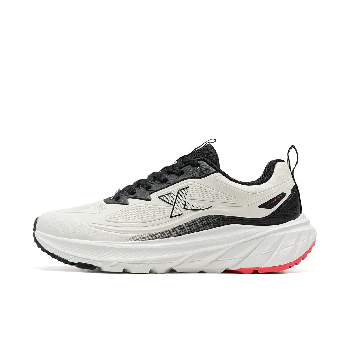 Xtep Herren-Laufschuhe – leicht, atmungsaktiv, stoßdämpfend, strapazierfähig, langlebig, gepolstert – Sneaker 875419110002
