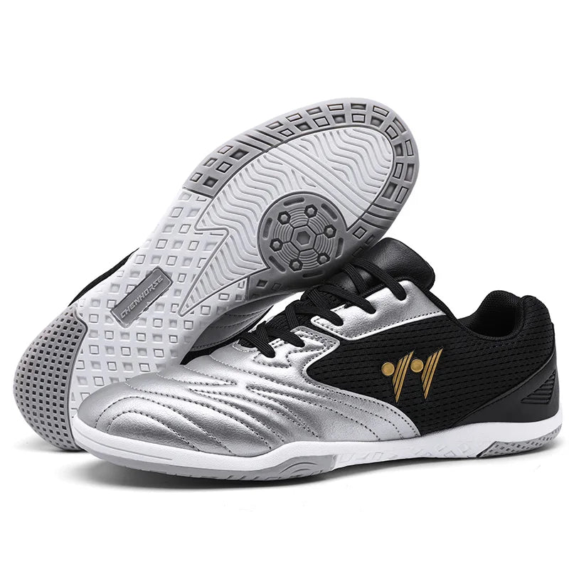 Ghete de fotbal premium pentru bărbați, înalte, pentru iarbă, adidași de futsal, încălțăminte de fotbal antiderapantă pentru meciuri, interior și exterior, foarte vândută pentru sport