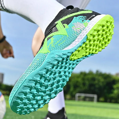 Scarpe da calcio TF da uomo, professionali e confortevoli, di alta qualità, scarpe da calcetto da uomo per adulti, casual e ultraleggere