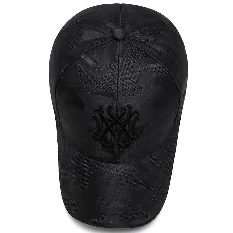 Unisex Letter Embroidery Baseball Caps Spring and Autumn Outdoor Adjustable Casual Hats Sunscreen Hat Sports Cap