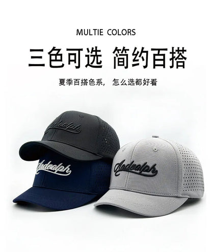Big Head Hat Back Closed 5cm Short Brim Baseball Cap for Men Mesh Fitted Caps Stretchy Full Closed Caps 56-60cm 61-65cm