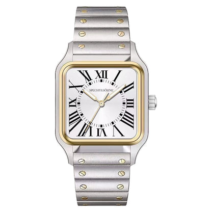 2025 New 34MM Specht & Söhne Quartz Watches Japan VH31 Movt Sapphire Blue Color Ultrathin Stainless Steel Relogio Masculino